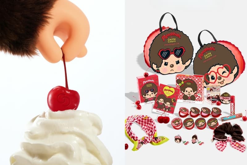 Gentle Colors X Monchhichi：從雙頰到唇間釋放櫻桃的甜美氣息，粉絲準備瘋搶！