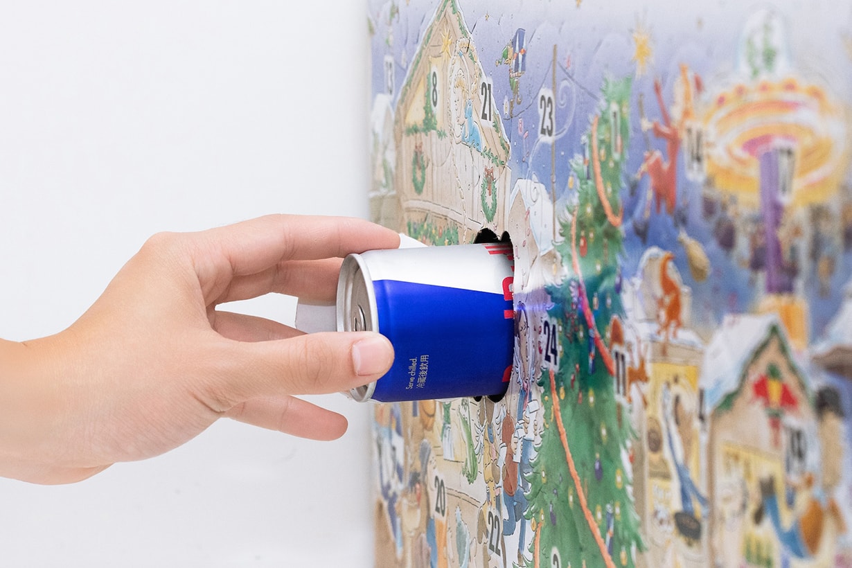 2025 Advent calendar christmas red bull venchi nespresso