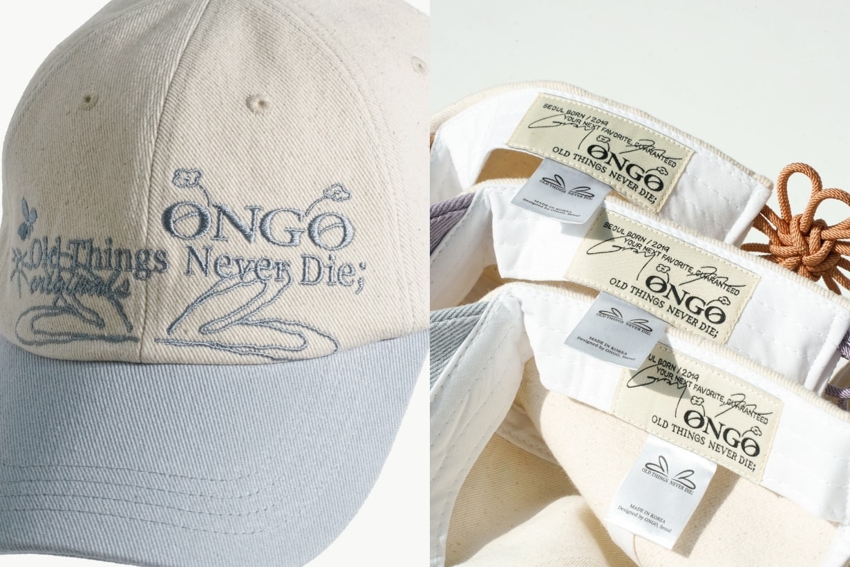 花結棒球帽 ONGO 登陸香港，筆記人氣款式搶先入手！