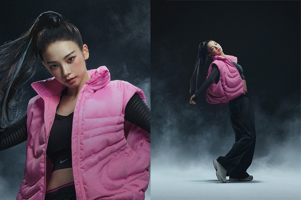 karina nike puffer jacket winter waterproof