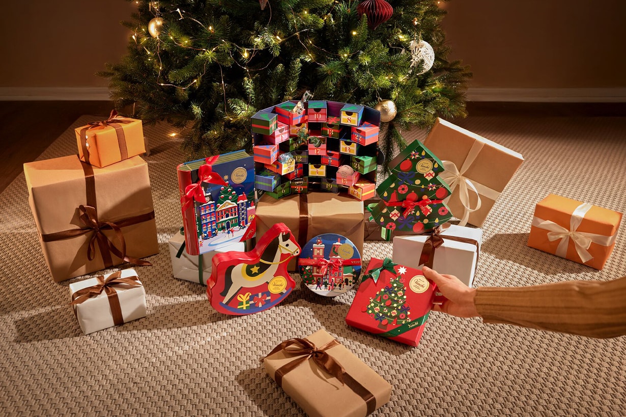 2025 Advent calendar christmas red bull venchi nespresso