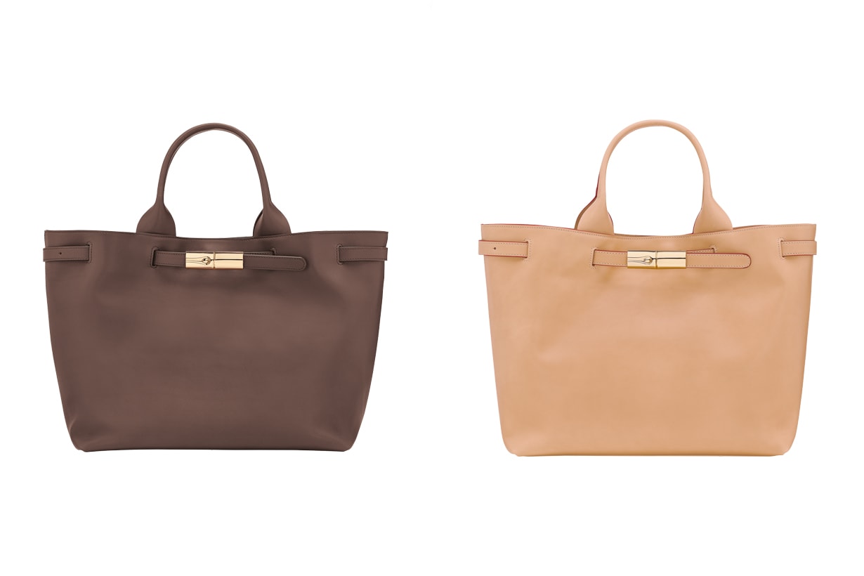 longchamp le smart bucket bag tote handbag new