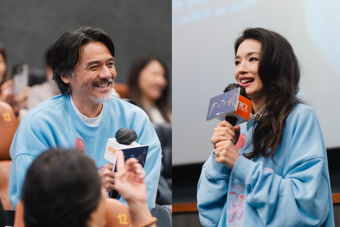 舒淇首執電影《女孩》香港首映場：馮德倫甜蜜撐場，讓我們看到愛情裡最好的鬆弛感！