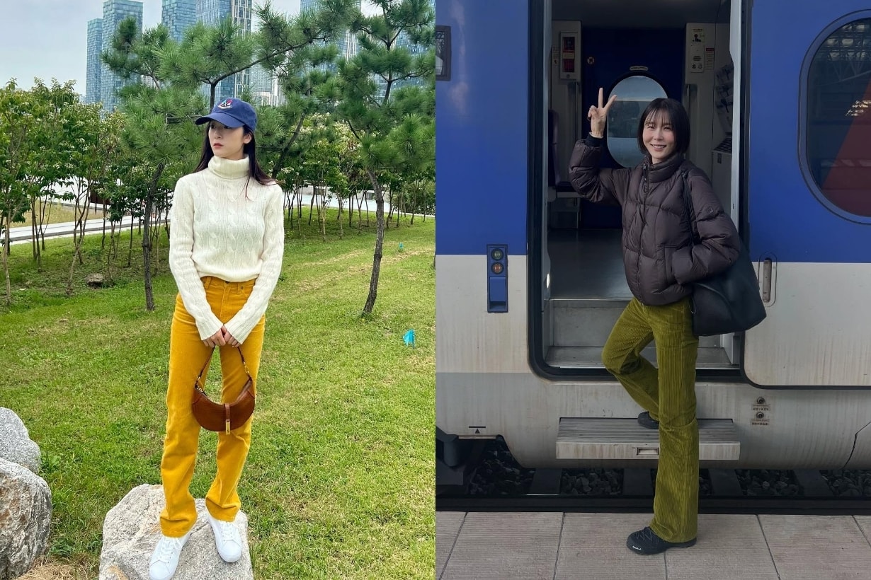 給冬日一點顏色瞧瞧！快來學學 Jennie、Krystal 等韓星彩色褲穿搭