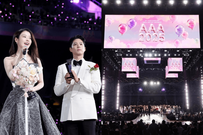 AAA 2025 得獎名單出爐：IU 朴寶劍獲最佳情侶、CORTIS 抱回最佳表演獎，Stray Kids 奪下年度歌手！