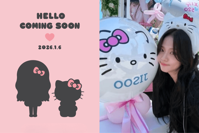 又是夢想成真的一天:Jisoo x Hello Kitty 聯名要來了!會是和 SHUMON 小灰塵夢幻連動嗎?