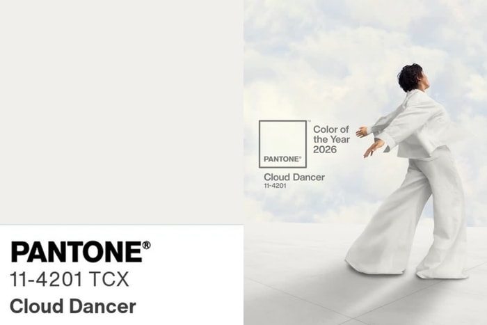 Pantone 2026 年度色是它！一抹帶暖黃色調的優雅白「Cloud Dancer 雲上舞白」