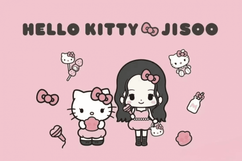 又是夢想成真的一天：Jisoo x Hello Kitty 聯名要來了！會是和 SHUMON 小灰塵夢幻連動嗎？