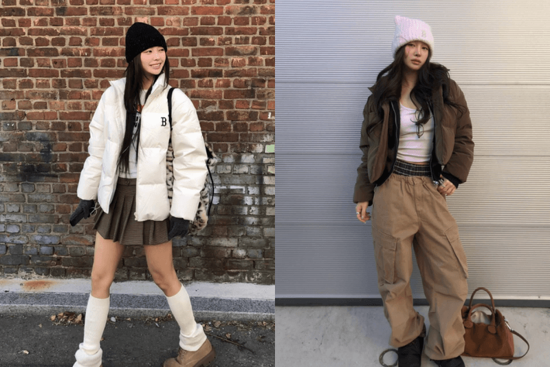 跟著韓國女生學準沒錯！羽絨服穿搭大法