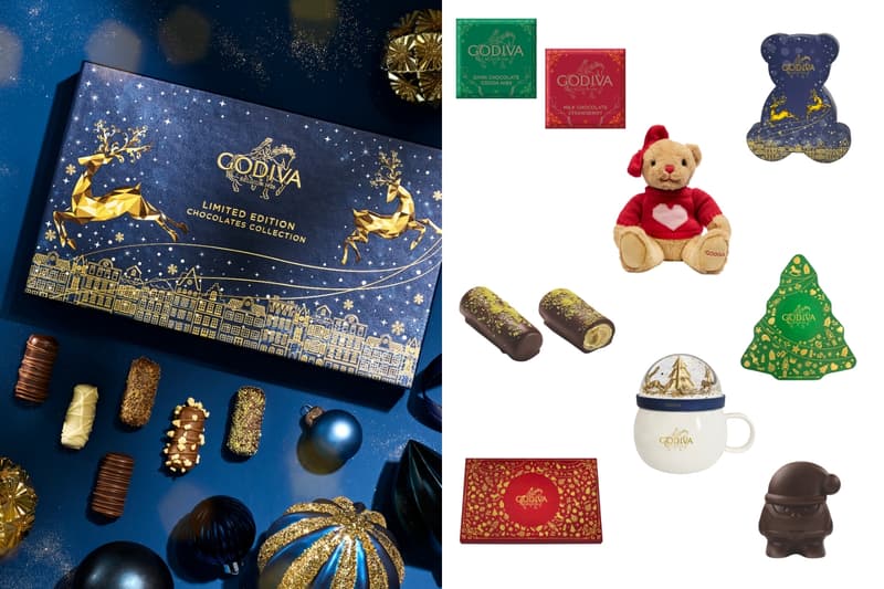 GODIVA 限定樹幹蛋糕形巧克力、精緻禮盒與暖心小熊，為佳節添上甜蜜光芒！