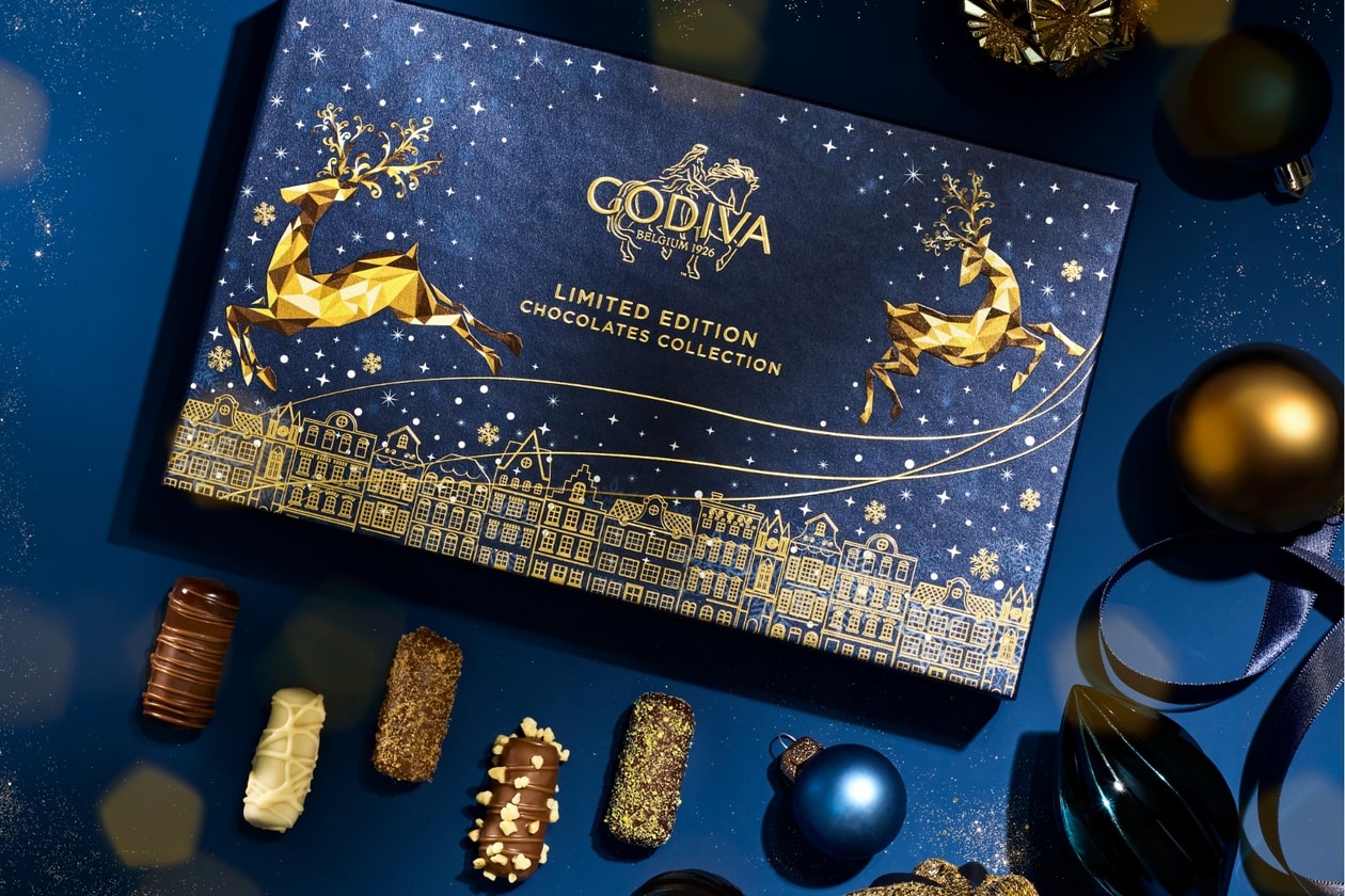 GODIVA 限定樹幹蛋糕形巧克力、精緻禮盒與暖心小熊，為佳節添上甜蜜光芒！