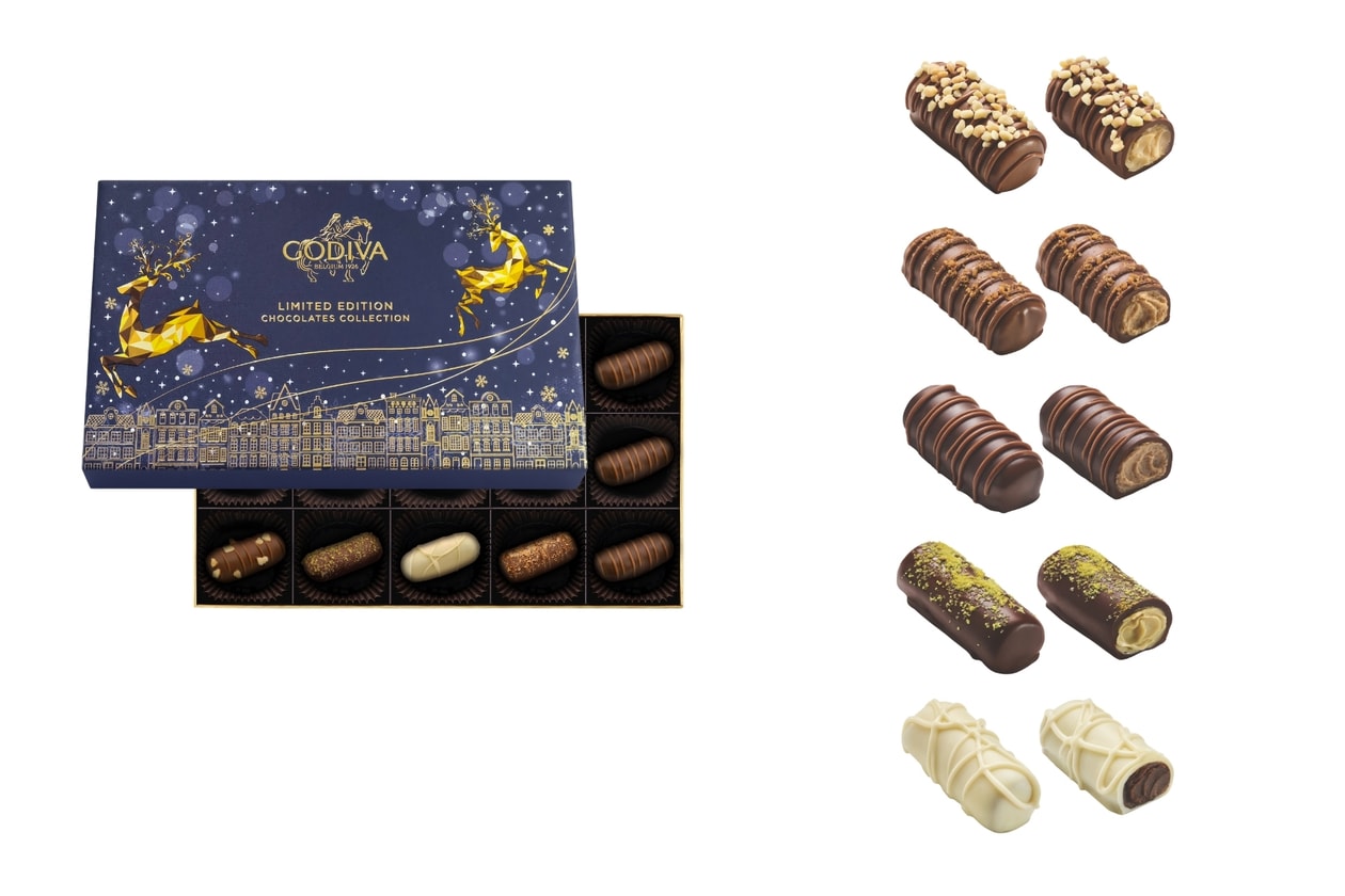 GODIVA 限定樹幹蛋糕形巧克力、精緻禮盒與暖心小熊，為佳節添上甜蜜光芒！