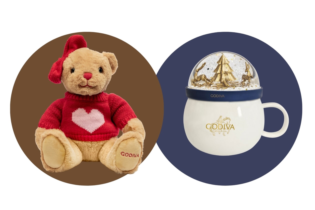 GODIVA 限定樹幹蛋糕形巧克力、精緻禮盒與暖心小熊，為佳節添上甜蜜光芒！