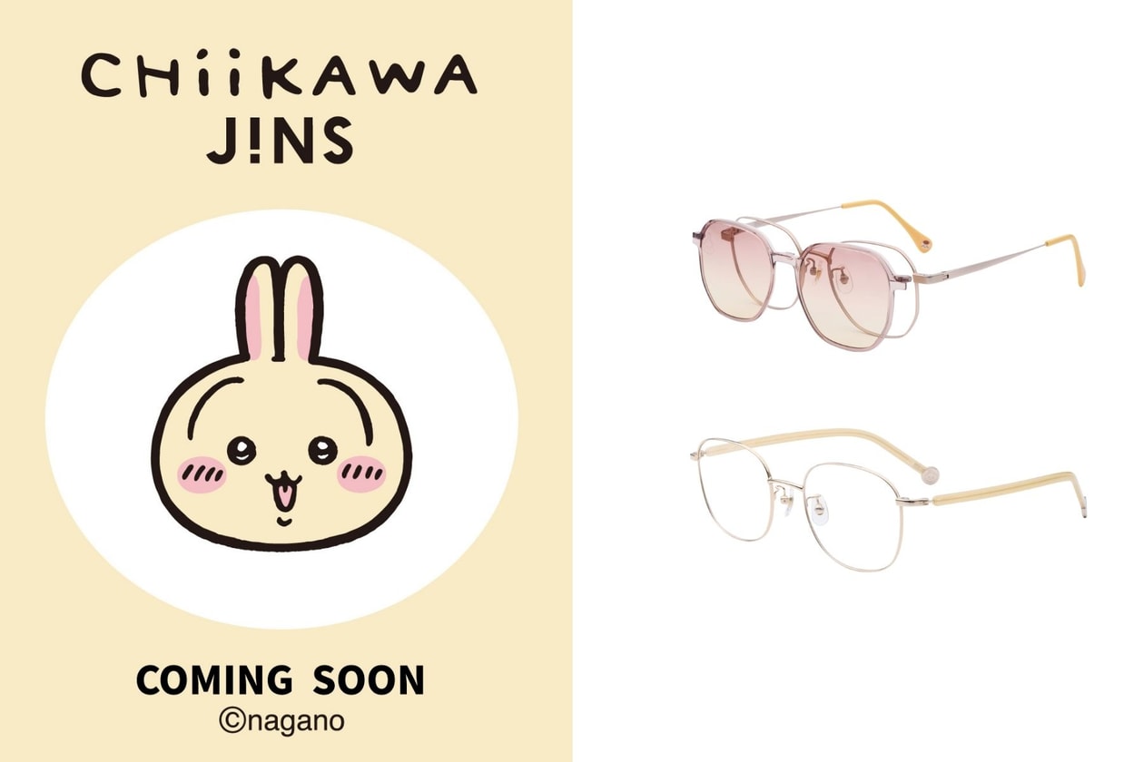JINS CHIIKAWA 聯乘眼鏡香港開賣：吉伊卡哇、小八貓、兔兔款式、價錢及周邊詳情