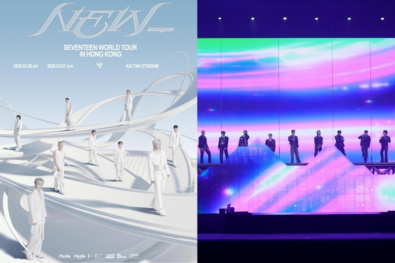 SEVENTEEN 香港演唱會宣布加場，來年 2 月底再度登上啟德主場館！