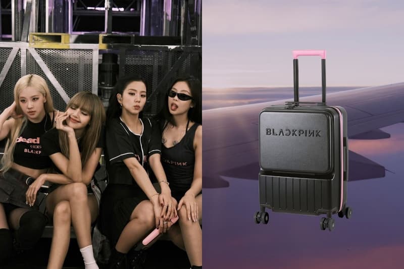 BLACKPINK 推出首款行李箱！追星族必備旅行全套裝