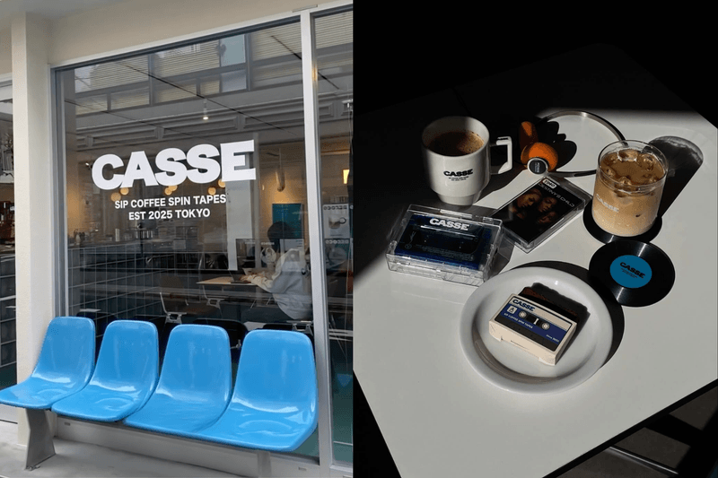 你想跟誰來個老派約會？一起來沉浸在日本最新 CASSE Cafe 的音樂世界