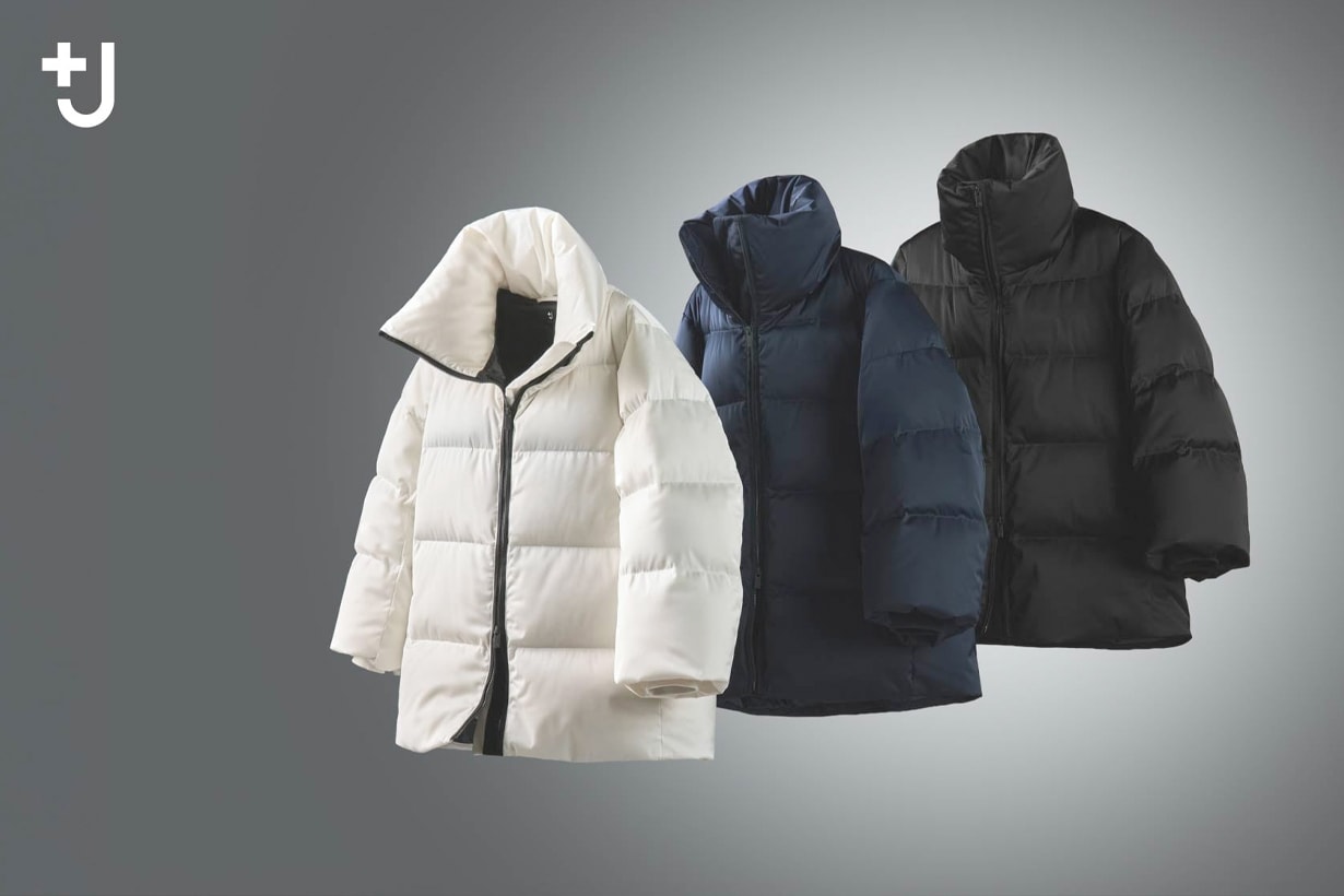 Uniqlo +J back 2026 items down jacket ma-1 shirt price items all release