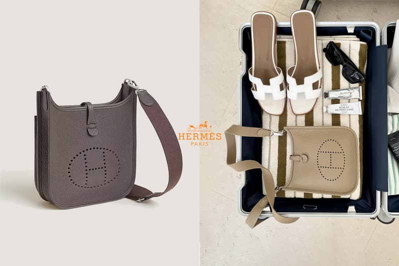 Hermès 官網推出 Evelyne 全新尺寸 23，剛剛好的容量更適合日常！
