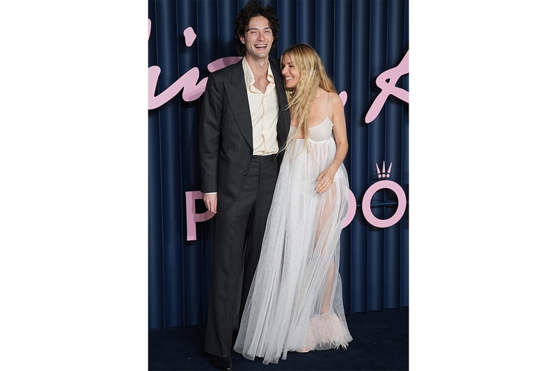 Sienna Miller Pregnancy british fashion awards givenchy red carpet