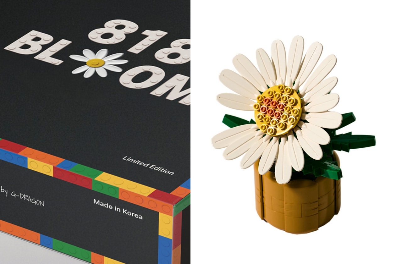 G-Dragon 聯乘積木：玩具「反」斗城獨家預購 Oxford x G-Dragon「818 Bloom」限量禮盒