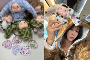 張員瑛、Jennie 私下也愛穿：韓國小眾品牌 Glowny 推出毛茸茸掛件系列 Lony