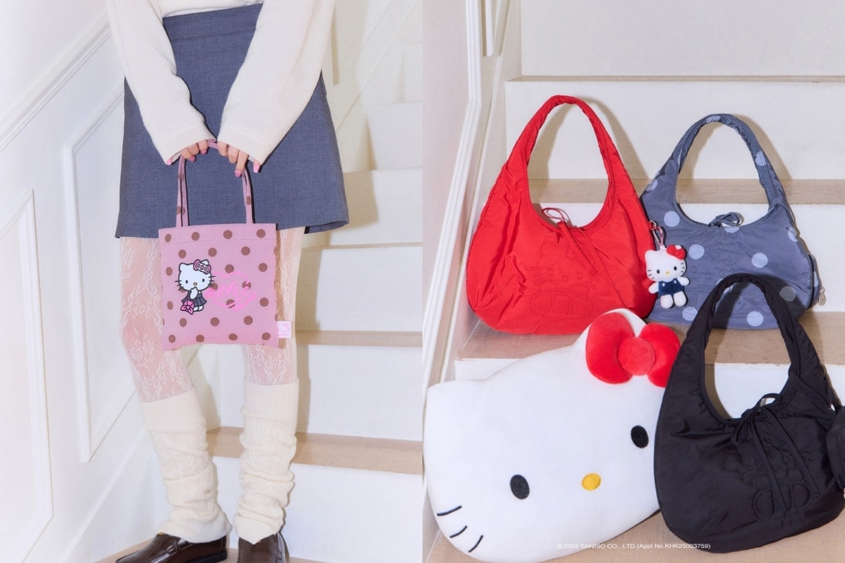Hello Kitty x athé 聯乘手袋系列：豹紋托特包、Le Bon Bag 必買推介