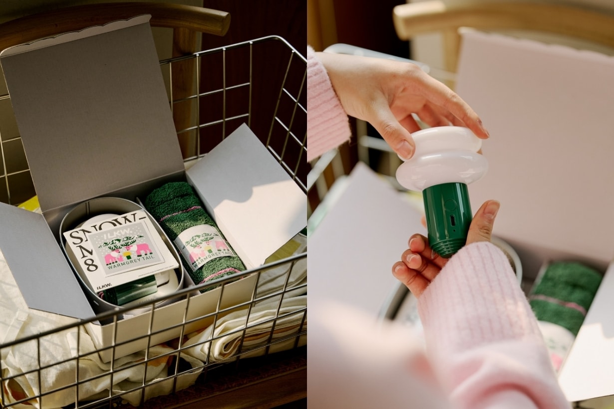 韓國燈具品牌 ILKW x WARMGREY TAIL 乘聯聖誕系列，包裝都可愛到犯規！