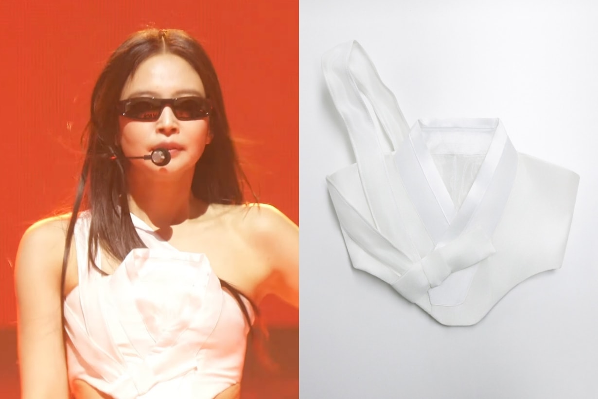 Jennie 驚豔 MMA：15 米韓文白紗、繩結…滿滿韓國文化細節一次看！