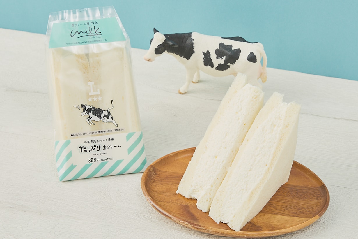 whipped cream sandwich japan family mart lawson dessert