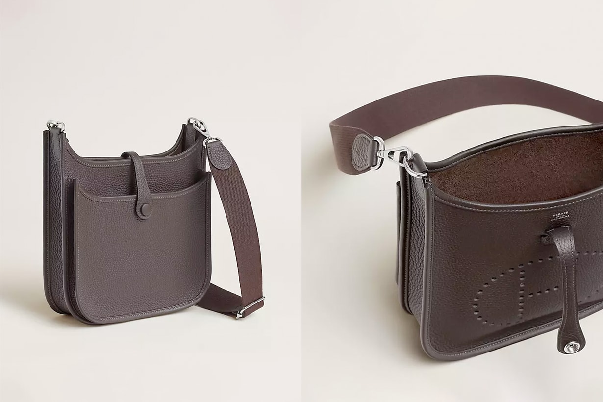 Hermès Evelyne 23 Poche III bag new size release 2025 fall winter