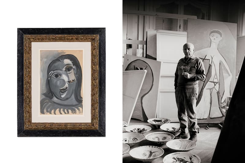 Pablo Picasso 1 Picasso for 100 Euros charity lottery event christie's