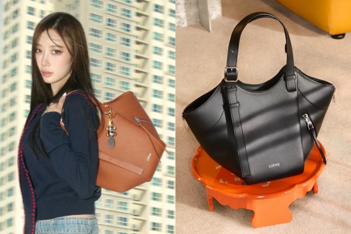 LOEWE 經典吊床包升級，鍾情極簡設計的時髦女生必選！