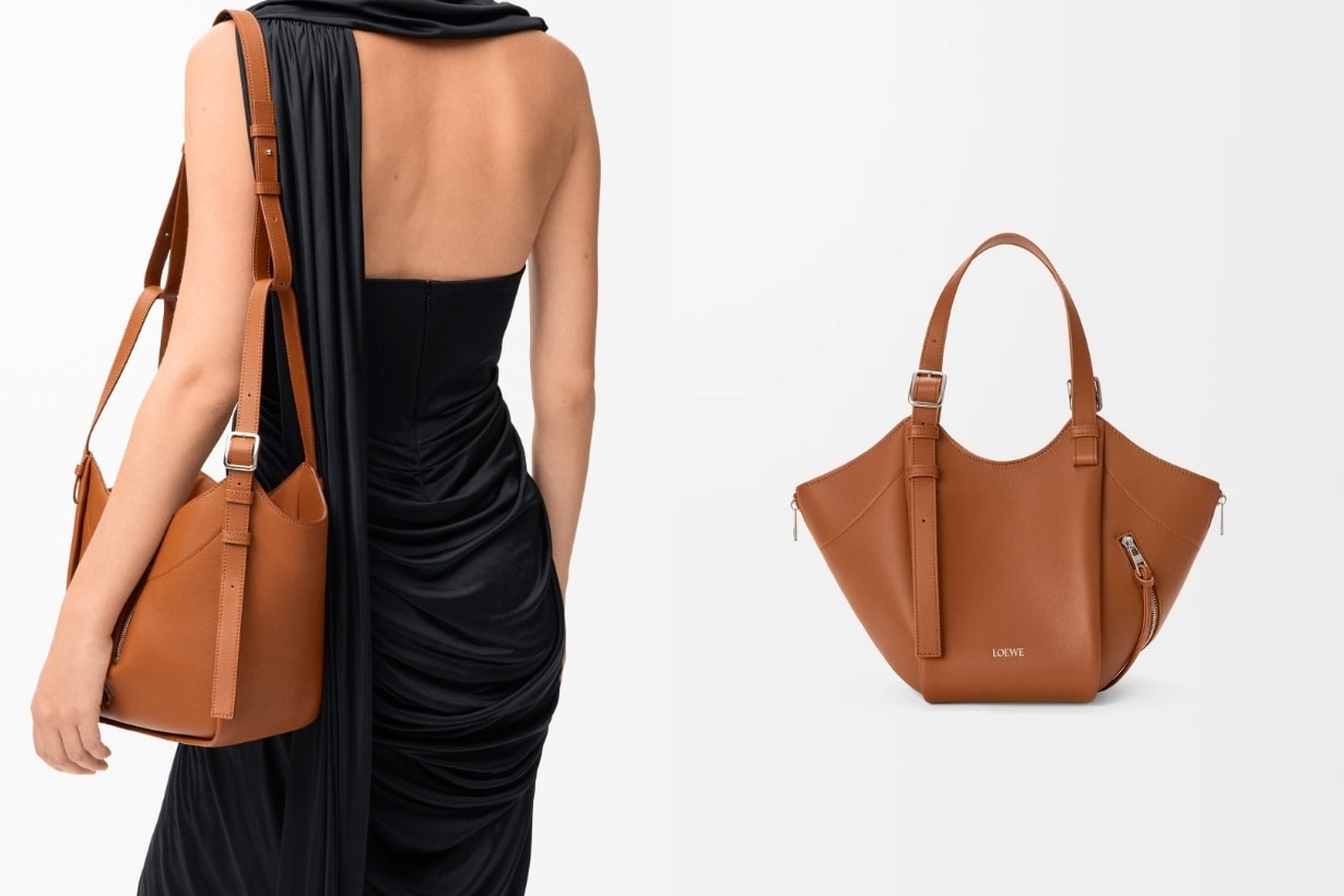 LOEWE 經典吊床包升級，鍾情極簡設計的時髦女生必選！