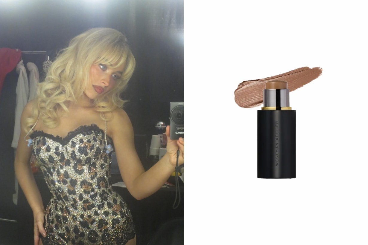 sabrina-carpenter-short-and-sweet-concert-glossy-babydoll-make-up-look-products-used