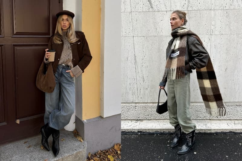 冬天靴子穿搭教學：長褲塞進靴子技巧，顯瘦俐落不臃腫的隱形折法