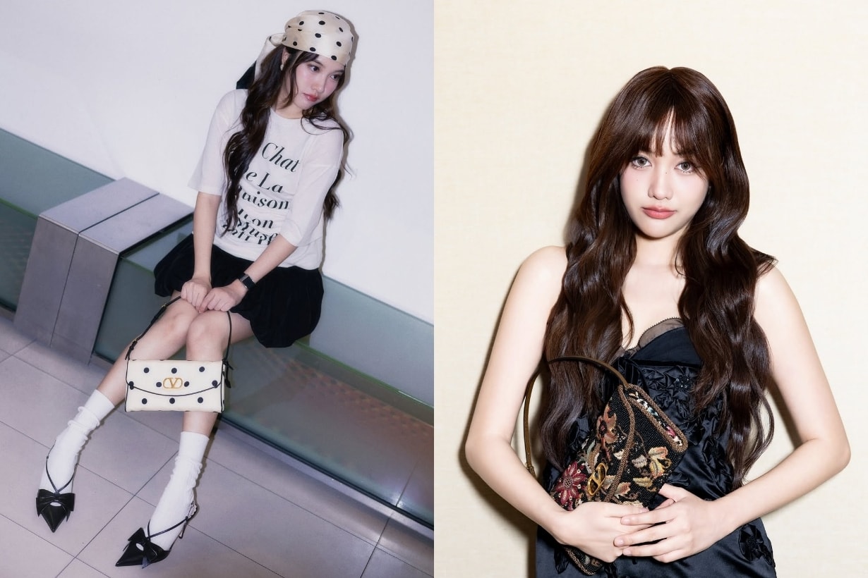 Valentino 新包簡約輕盈的廓形惹人愛，日韓泰女星都被迷倒了 ！