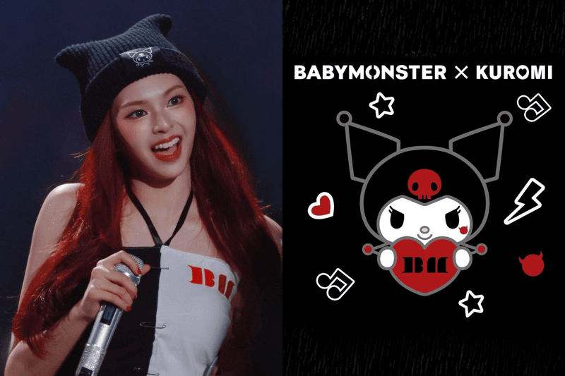 庫洛米化身小惡魔！BABYMONSTER × Kuromi 聯名正式曝光，東京快閃店同步登場