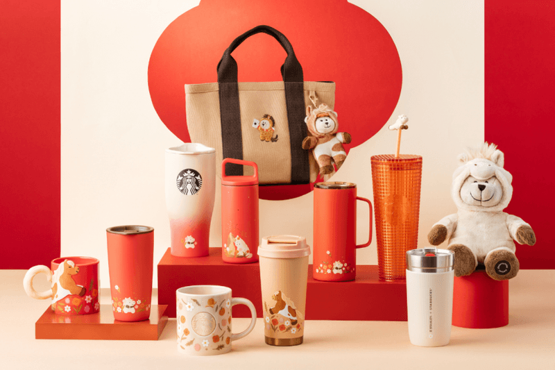 2026 就用 Stabucks 開啟！星巴克「馬年限定」周邊：招財貓飲料袋、達摩變色冷水杯...開運全收！