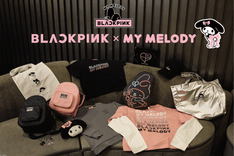 BLACKPINK 和 My Melody 居然聯名了...戴上粉紅蝴蝶結的美樂蒂太可愛！