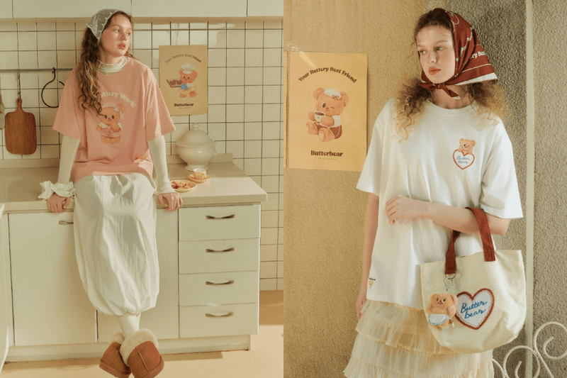 最近的快樂來源找到了：奶油小熊 Butterbear × CACO 聯名襲台，服飾配件＋限定咖啡廳一次滿足！