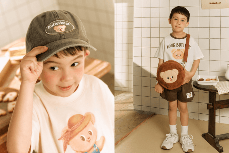 最近的快樂來源找到了：奶油小熊 Butterbear × CACO 聯名襲台，服飾配件＋限定咖啡廳一次滿足！