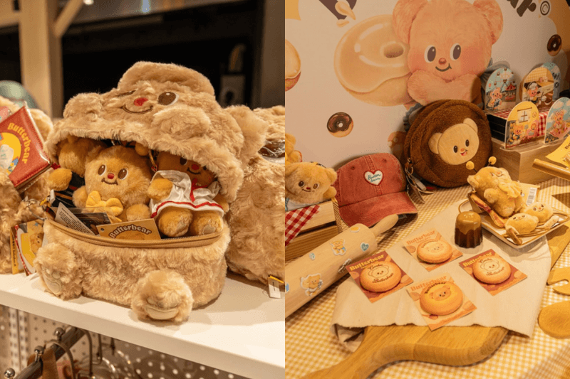 最近的快樂來源找到了：奶油小熊 Butterbear × CACO 聯名襲台，服飾配件＋限定咖啡廳一次滿足！