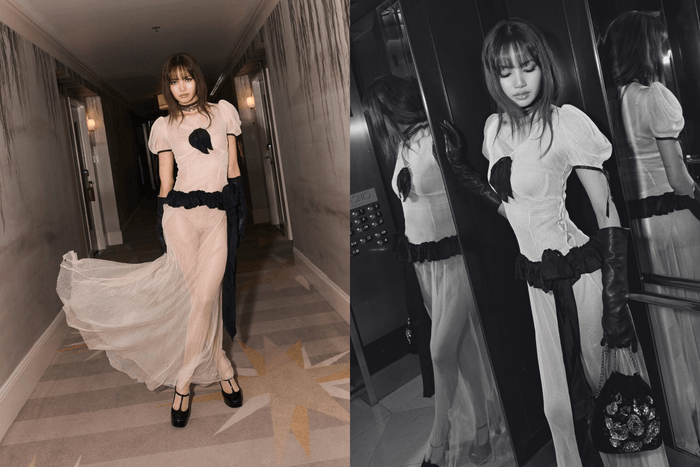 紅毯落幕之後,風格才正要展開:金球獎 After Party,Lisa 第三套造型也是辣翻全場!