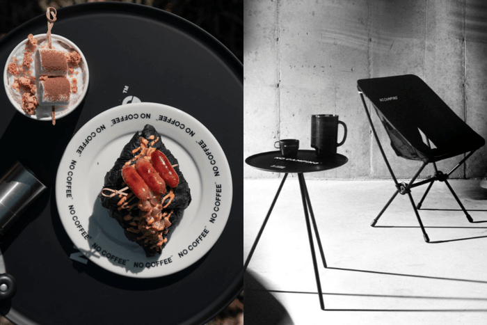 攜手露營界愛馬仕:NO COFFEE x Helinox 黑魂限量聯名開賣,不去露營也要帥!