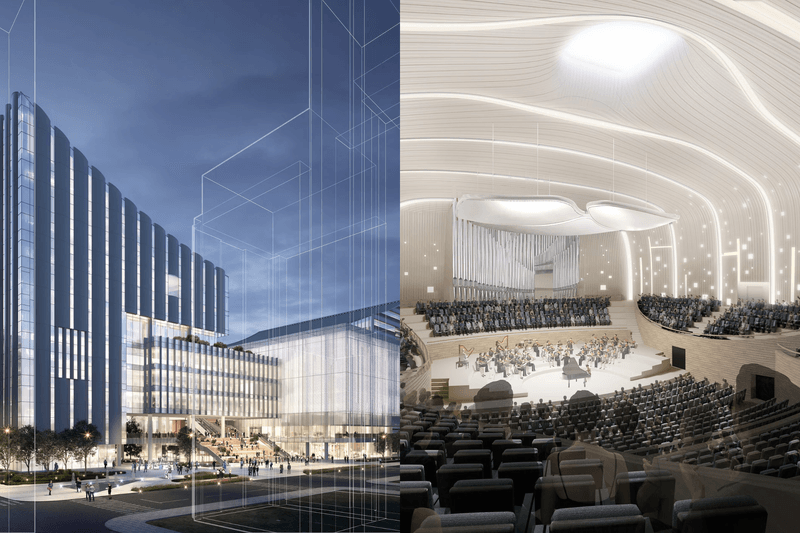 在台北留一處可被聽見的靜謐：為城市而生，全新地標「音圖中心」將於 2030 年登場！