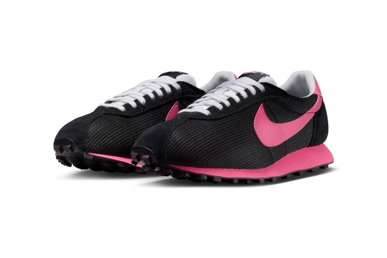 CDG BLACK x Nike LD-1000 Spirit Pink 黑粉色聯乘鞋款：發售日期、設計細節