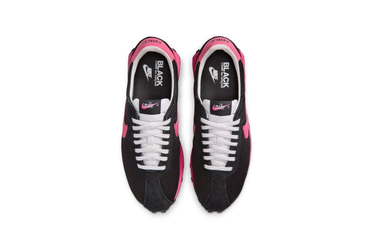CDG BLACK x Nike LD-1000 Spirit Pink 黑粉色聯乘鞋款：發售日期、設計細節