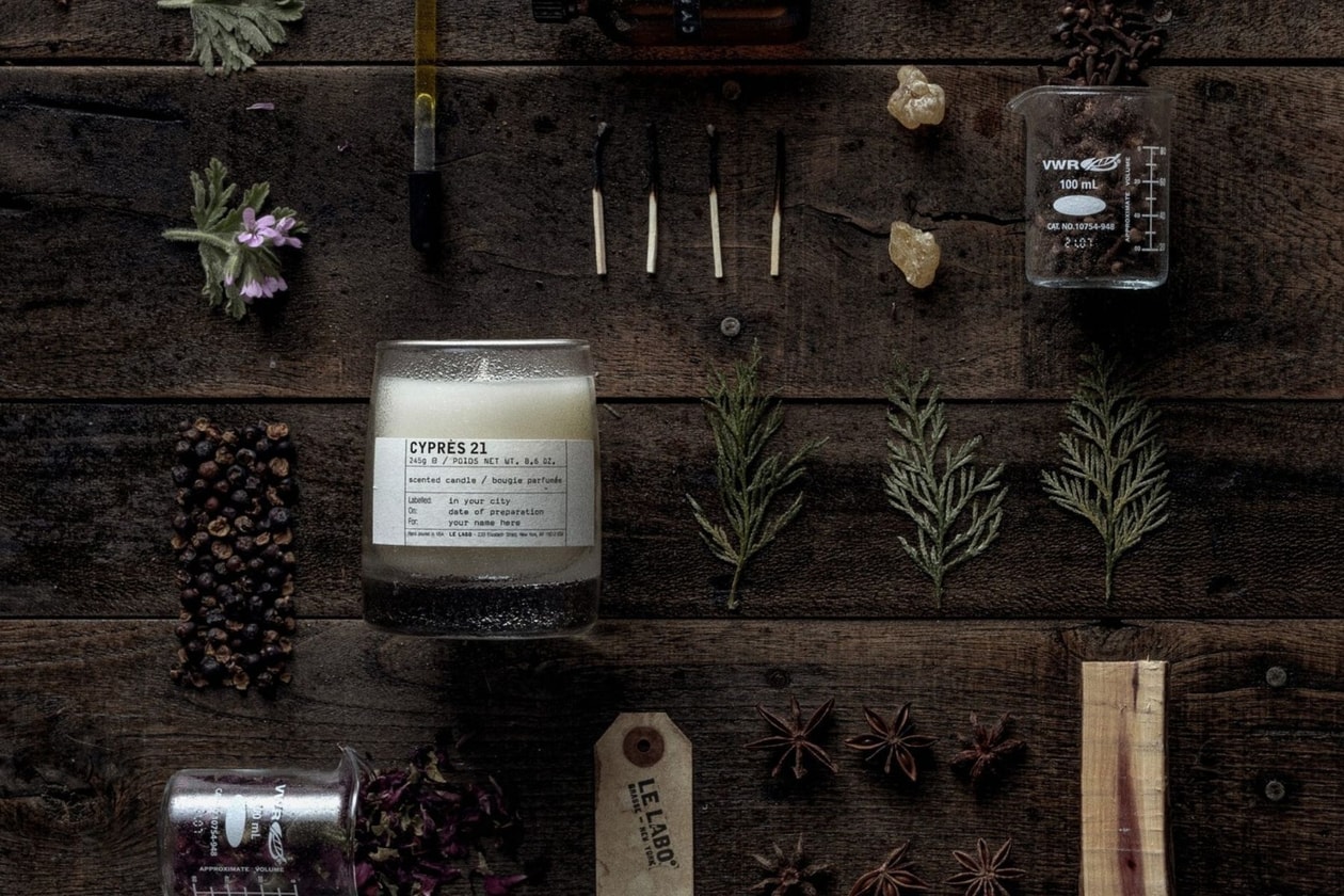 Le Labo 特別版 CYPRÈS 21 蠟燭：結合日本百年藍染工藝，打造森林系療癒香氣