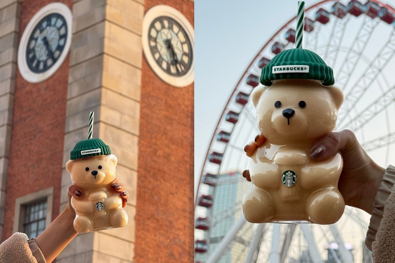 星巴克 Bearista 玻璃杯推薦：小熊造型立體設計，英國炒價高達 £650，香港官網正式開賣！